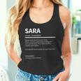 Definición Sara Nombre Sara Nombre Sara Camiseta sin mangas