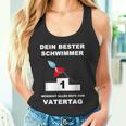 Dein Bester Schwimmer Wünscht Alles Gute Zum Fathertag S Tank Top