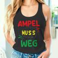 Die Ampel Muss Weg Gray Tank Top