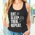 Essen Sleeep Tren Repeat Gym Trenbolon Tank Top