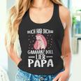 Father Father's Day Children's Ich Hab Dich Ganz Doll Ich S Tank Top