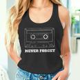 Never Forget Sayings Retrointage Camiseta sin mangas