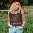 God First Family Second Then Being A Logger Tank Top