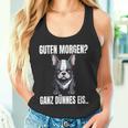 Guten Morgen Ganz Dünnes Eis French Bulldog Dog Tank Top