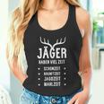 Häger Habeniel Zeit I Schonzeit I Hunter Hunting Tank Top