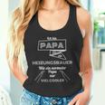 Heizungsbauer Papa For Birth Father's Day Idea Tank Top