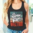 Herren Bester Bonus-Papa Der Weltintage Stiefvater Spruch Lustig Tank Top