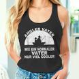 Herren Fischen Angeln Fischer Papa Anglerater Sonnenuntergang Tank Top