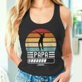 Herren Lustig Papa Loading Bald Papaater Ich Werde Papa Tank Top