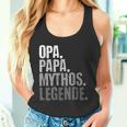 Herren Opa Und Papa Großvateratertag Tank Top