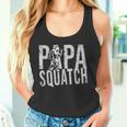 Herren Papa Sasquatch Bigfoot Papa Squatch Lustigeratertag Tank Top