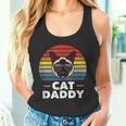 Herren Siamkatze Daddy Lustige Katze Papa Liebhaber Tank Top