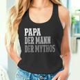 Herrenatertagsgeschenk Papa &Ater Atertag Spruch Tank Top