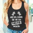 Hombre Padre Molón Regalo Divertido Mejor Papá Día Del Padre Camiseta sin mangas