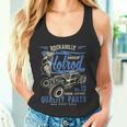 Hot Rod Rockabilly Estilo Retro Diseño Desgastado Sin Mangas Camiseta sin mangas