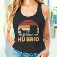 Hü Brid Pferd Kutsche Hybrid Kutscher Reiten Wortspiel Tank Top