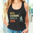 Husband Papa Angler Hero S Tank Top