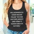 Ich Bin Auf Der Arbeit Und Könnte Schon Wieder Kotzen Tank Top