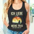 Ich Liebe Es Wenn Meine Frau Mich Fischnläst Carp Fishing Tank Top