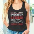 Ich Will Lieber Steht Sterben Als Kniend Leben Tank Top