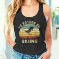 I'd Rather Be Skiing Retrointage Skifahrer Ski Herren Papa Jungen Tank Top