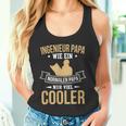 Ingenieur Papa Racing Car Tuner Tuning Mechanikerin Kfz Car Tank Top