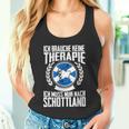 Keine Therapie Ich Muss Nur Nach Scotland Tank Top