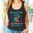 Krypto Dad Bitcoin Miner Lustige Kryptowährung Papa Tank Top