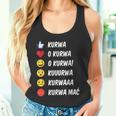 Kurwa Mac Polish Slang For Poland Tank Top