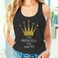 La Princesa Ha Llegado A Niñas Corona Princesa Camiseta sin mangas
