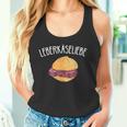 Leberkäse Liebe I Leberkas Fleischkäse Motiv Für Metzger Tank Top