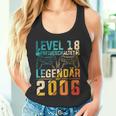 Level 18 Freigeschaltet Legedär Seit 2006 Gaming Motif Tank Top