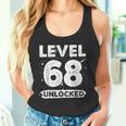 Level 68 Unlocked 68 Aniversario De Boda 68 Años Camiseta sin mangas