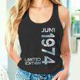 Limited Edition Juni 1974 Mann Frau 50 Geburtstag Tank Top