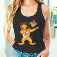 Lion Puzzle PieceAutism Concientización Niños Niños Camiseta sin mangas