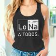 Lo Sodio A Todos Los Odio A Todos Lo Na Química Divertida Camiseta Camiseta sin mangas