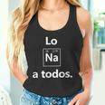 Los Sodio A Todos Los Odio A Todos Lo Na Graciosa Química Camiseta sin mangas