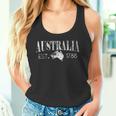 Mapa Australianointage Bandera Australiana Australia Est 1788 Camiseta sin mangas