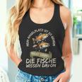 Mein Angelplatz Ist So Geheim Nicht Einmal Die Fische Wissen Tank Top