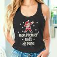 Mein Erstes Weihnachtsfeston Papa Dabbing Santa Eltern Tank Top