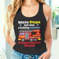 Mein Papa Ist Ein Richtig Cooler Fireman Tank Top