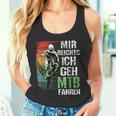 Mir Reichts Ich Geh Mtb Fahren Retro Downhill Bicycle Tank Top