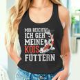 Mir Reicht's Kois Feeding Fish Aquarium Koi Tank Top