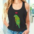 Mit Papagei Und Herz Colourful Parrot Motif Tank Top