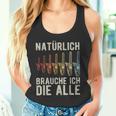 With Natürlich Brauche Ich Die Alle Chainsaw Motif S Tank Top