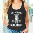 Nicht Stören Maschine In Berieb Gym Fitness Tank Top