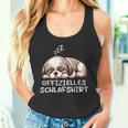 Offizielles Schlaf Shih Tzu Hundehalter Hundebesitzer Tank Top