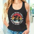 Ohana Significa Familia Cita Hibiscus 70S Retro Hawaii Vacaciones Camiseta sin mangas