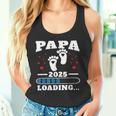 Papa 2025 Lustigesatertagsgeschenk Schwangere Tank Top