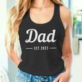 Papa Est 2023 Neuerater Zum Ersten Malatertag Lustiges Papa Tank Top